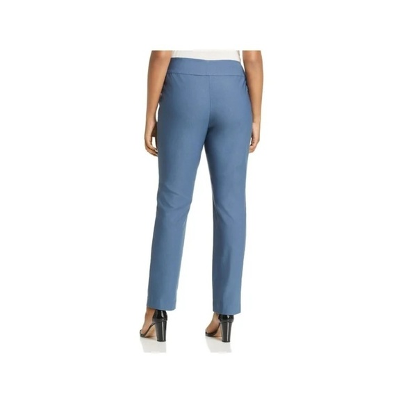 Nic+Zoe Wonderstretch Slim Pant slate blue color size 12 NWT - Picture 2 of 10
